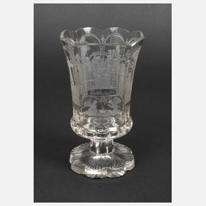 Feiner Mattschliffbecher ”Vater unser”