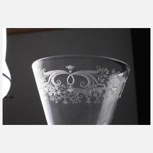 Feines Kelchglas