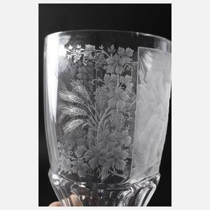 Großer Deckelpokal Abendmahl