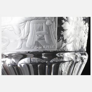 Großer Deckelpokal Abendmahl