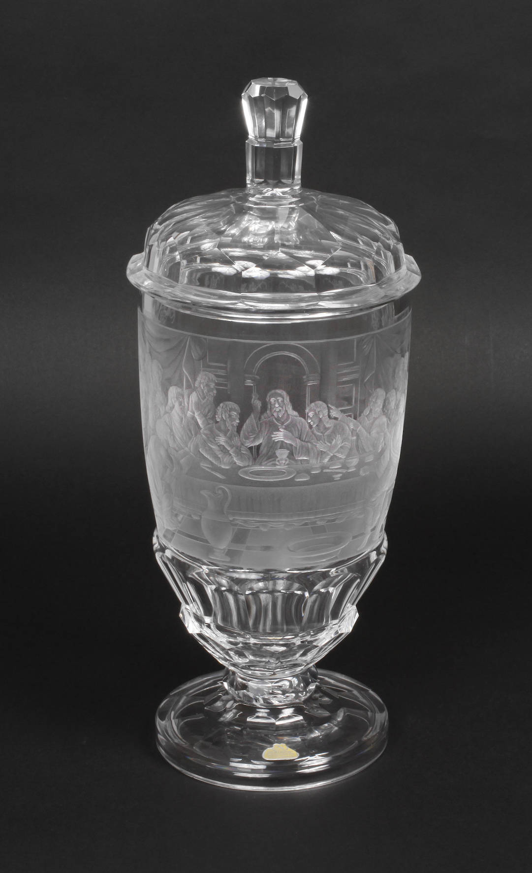 Großer Deckelpokal Abendmahl