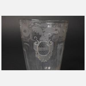 Großes barockes Becherglas