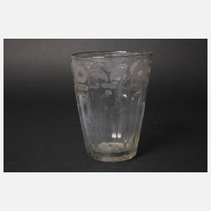 Großes barockes Becherglas