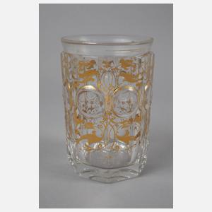Biedermeier-Becherglas