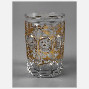 Biedermeier-Becherglas