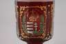 Biedermeier-Pokalglas Ungarn