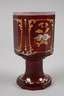 Biedermeier-Pokalglas Ungarn