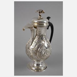 Barocke Silberkanne