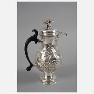 Barocke Silberkanne