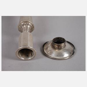 Paar klassizistische Silberleuchter Berlin