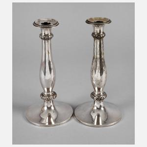 Paar Silberleuchter Wien