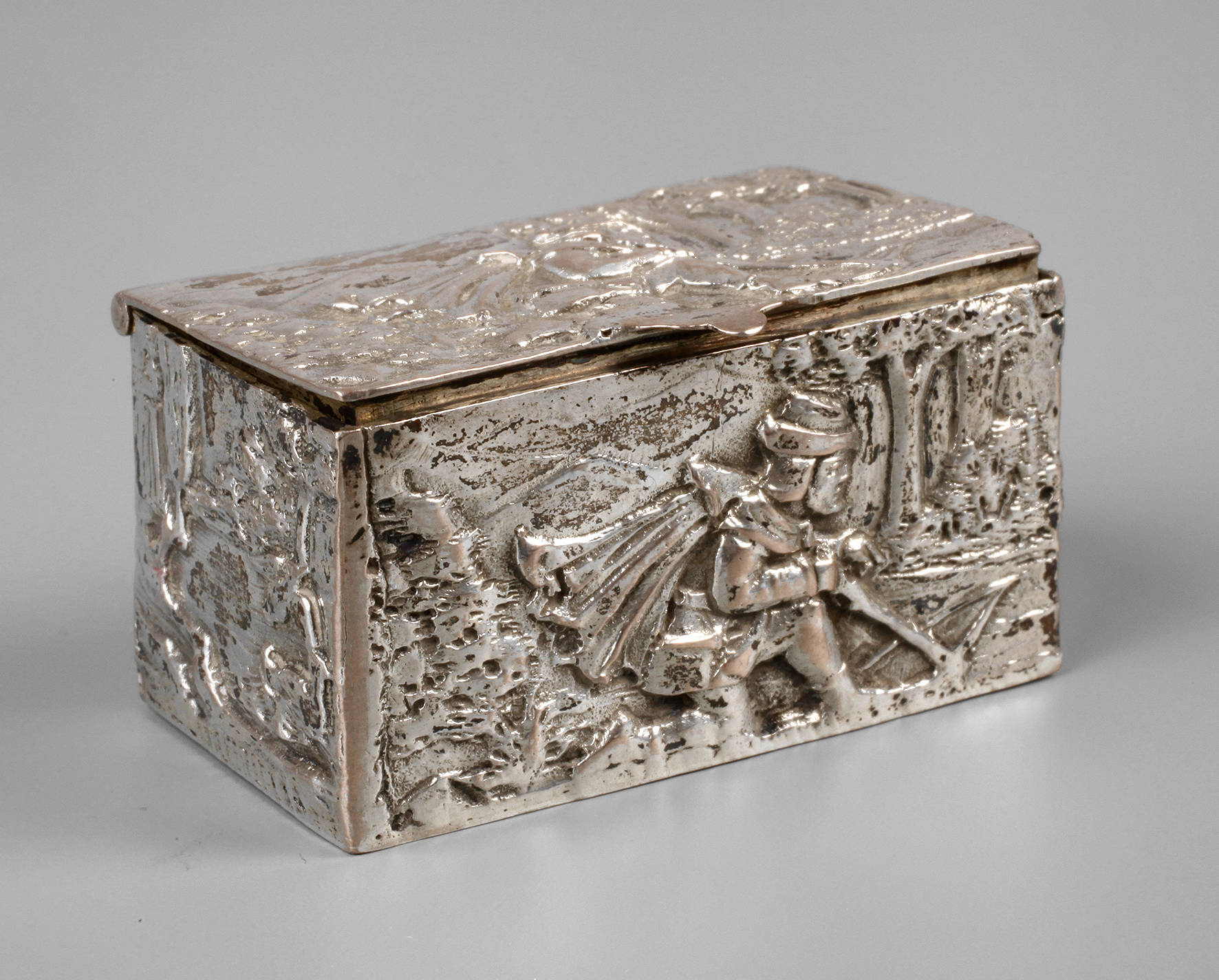 Pillendöschen Silber