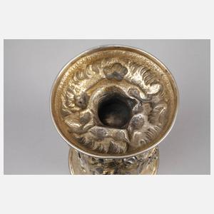 Wien Silberpokal mit barocken Szenen