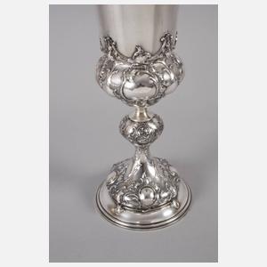 Großer Historismuspokal Silber
