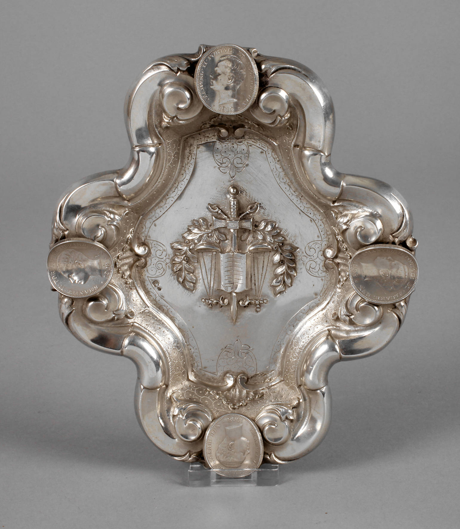 Silber Aschenbecher Portugal