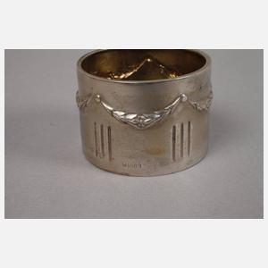 Silber Patengeschenk Jugendstil