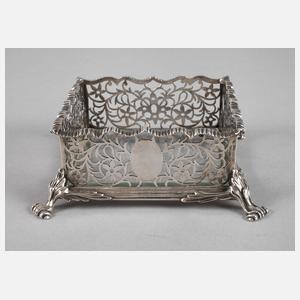 England Fußschale Silber