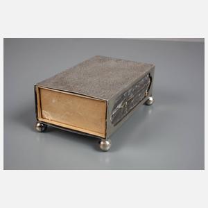 Silber Streichholzhalter aus Adelsbesitz