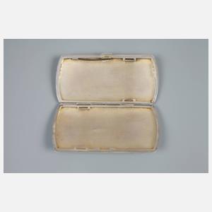 Silber Zigarettenetui Art déco