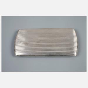 Silber Zigarettenetui Art déco