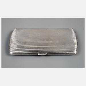 Silber Zigarettenetui Art déco