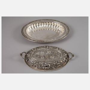 Deckelterrine Silber