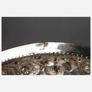 Deckelterrine Silber