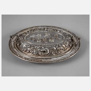 Deckelterrine Silber