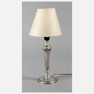 Tischlampe Silber