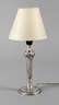 Tischlampe Silber