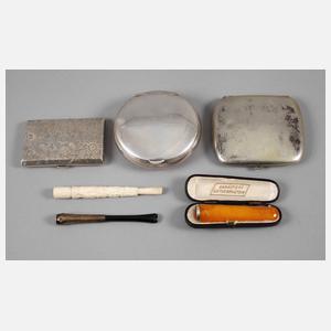 Konvolut Raucherzubehör