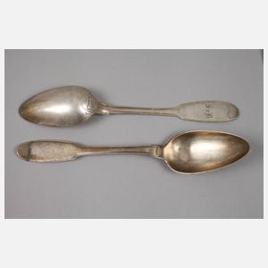 Fünf Silberlöffel Leipzig