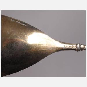 Silber Eisbesteck Historismus