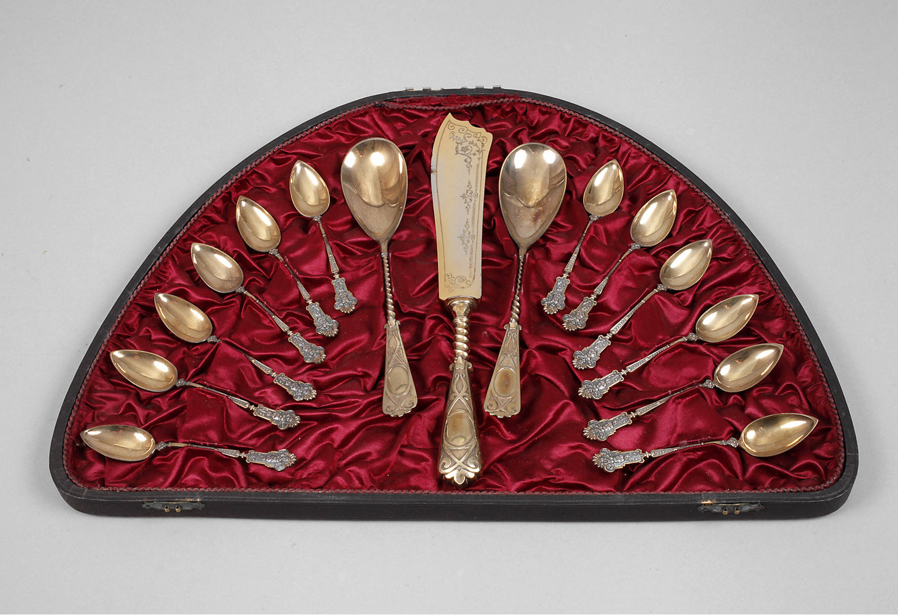 Silber Eisbesteck Historismus