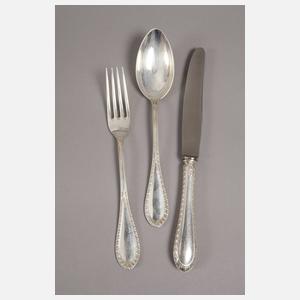 Großes Silberbesteck