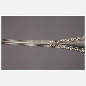 Großes Silberbesteck