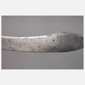 Großes jagdliches Tranchierbesteck