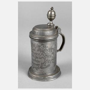 Kleiner Andenkenkrug Zinn