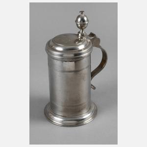 Schwerer Zinnwalzenkrug