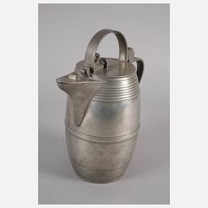 Fassförmige Riegelkanne