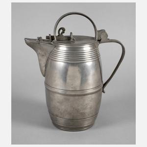 Fassförmige Riegelkanne