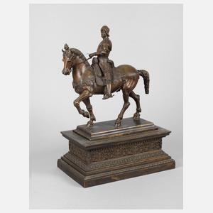 nach Andrea del Verrochio, Reiterstandbild des Bartolomeo Colleoni