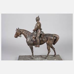 Heinrich Kiesewalter, Soldat zu Pferde