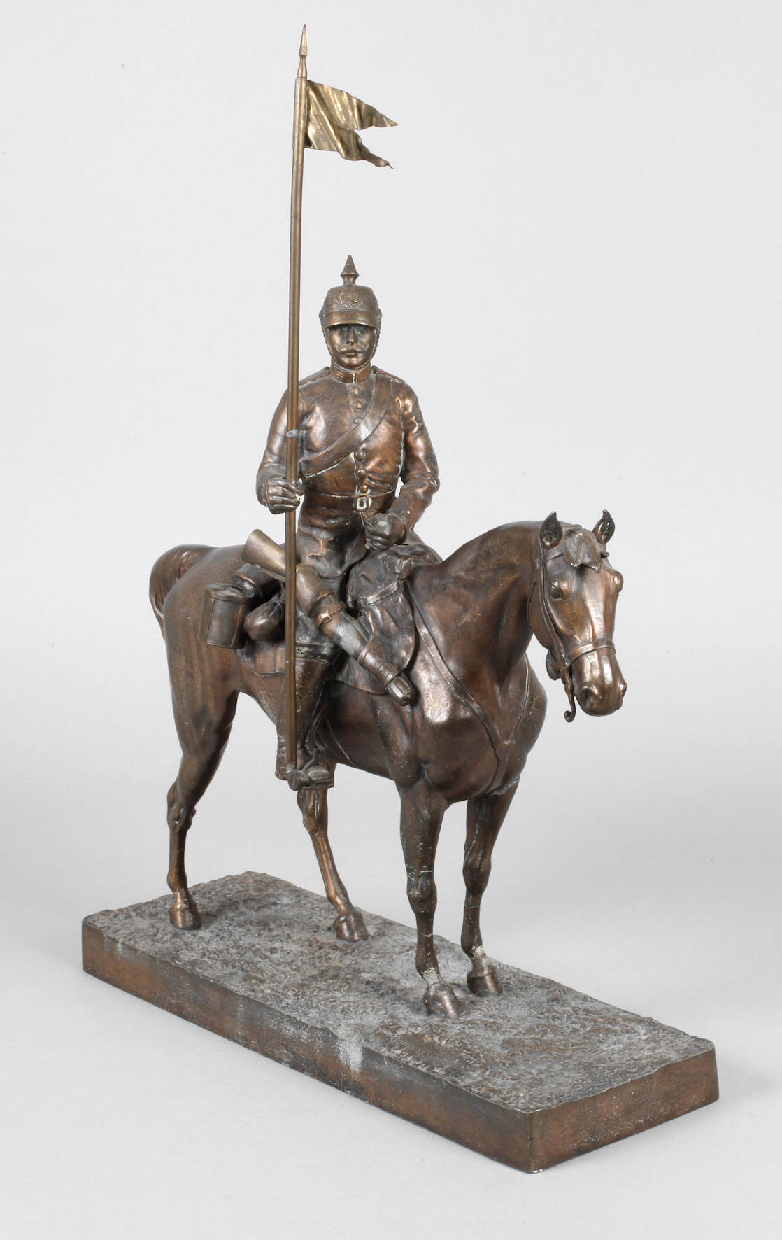 Heinrich Kiesewalter, Soldat zu Pferde