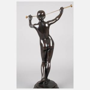 Eugen Schlipf, Fanfarenbläserin