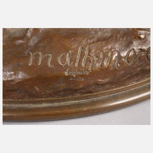 Mathurin Moreau, Mädchen mit Vogel