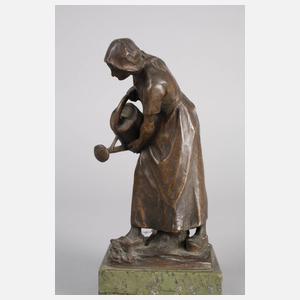 Holländerin mit Gießkanne