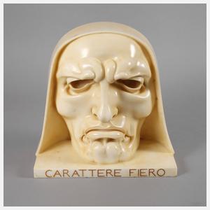 Adolfo Wildt attr., Marmorbüste ”Carattere Fiero”