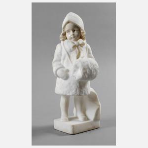 Eugen Wagner, Mädchen im Wintermantel