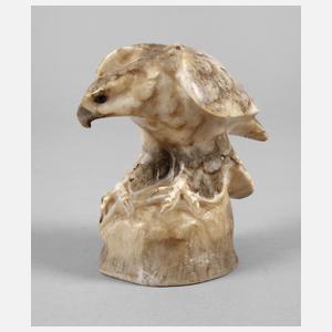 Else von Beck, Falke auf einem Felsen